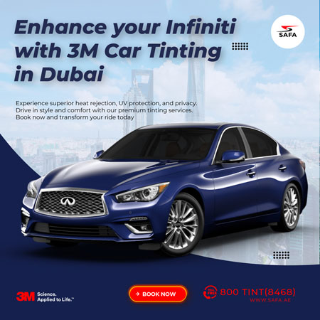 Transform Your Infiniti with 3M Car Tinting in Dubai