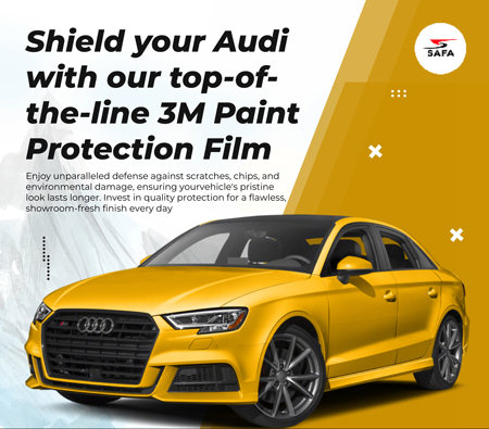 Protect Your Audi with 3M Paint Protection Film