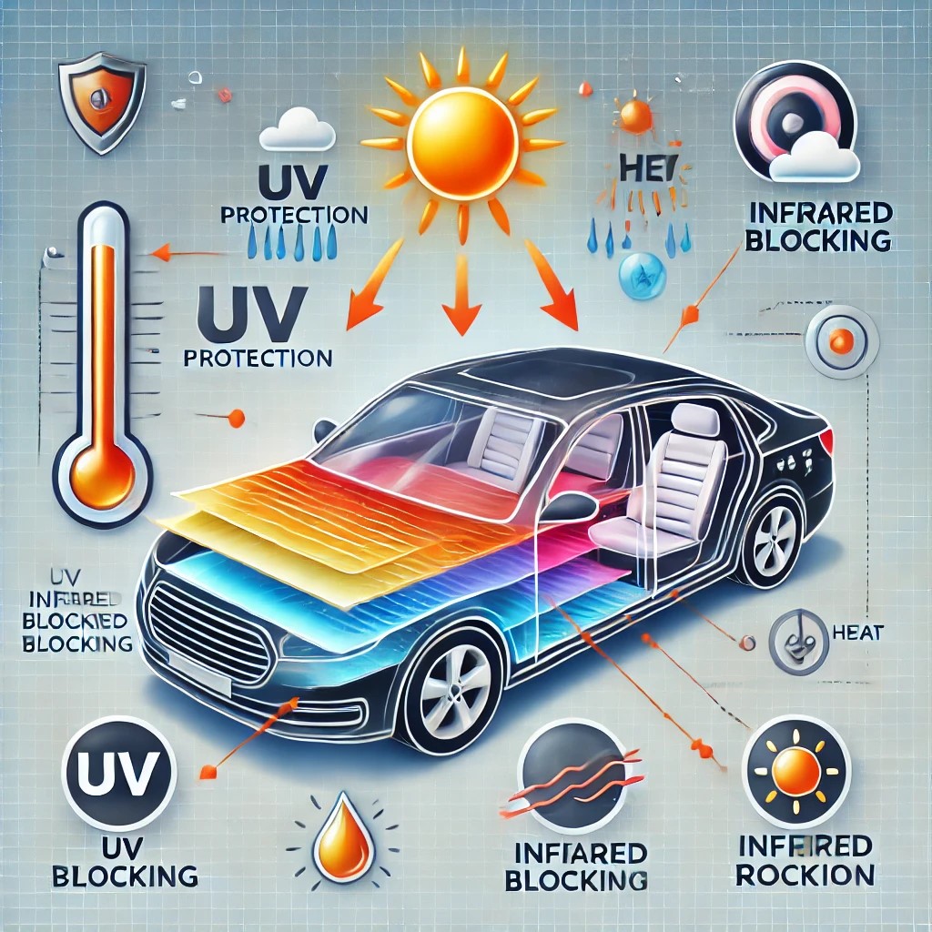 Science Behind Cur The Science Behind Car Tinting: How It Reduces Interior Heat - Safa